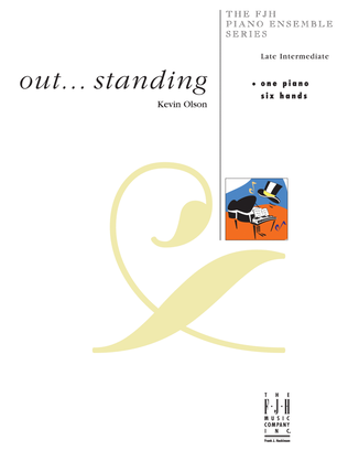 Book cover for out. . .standing