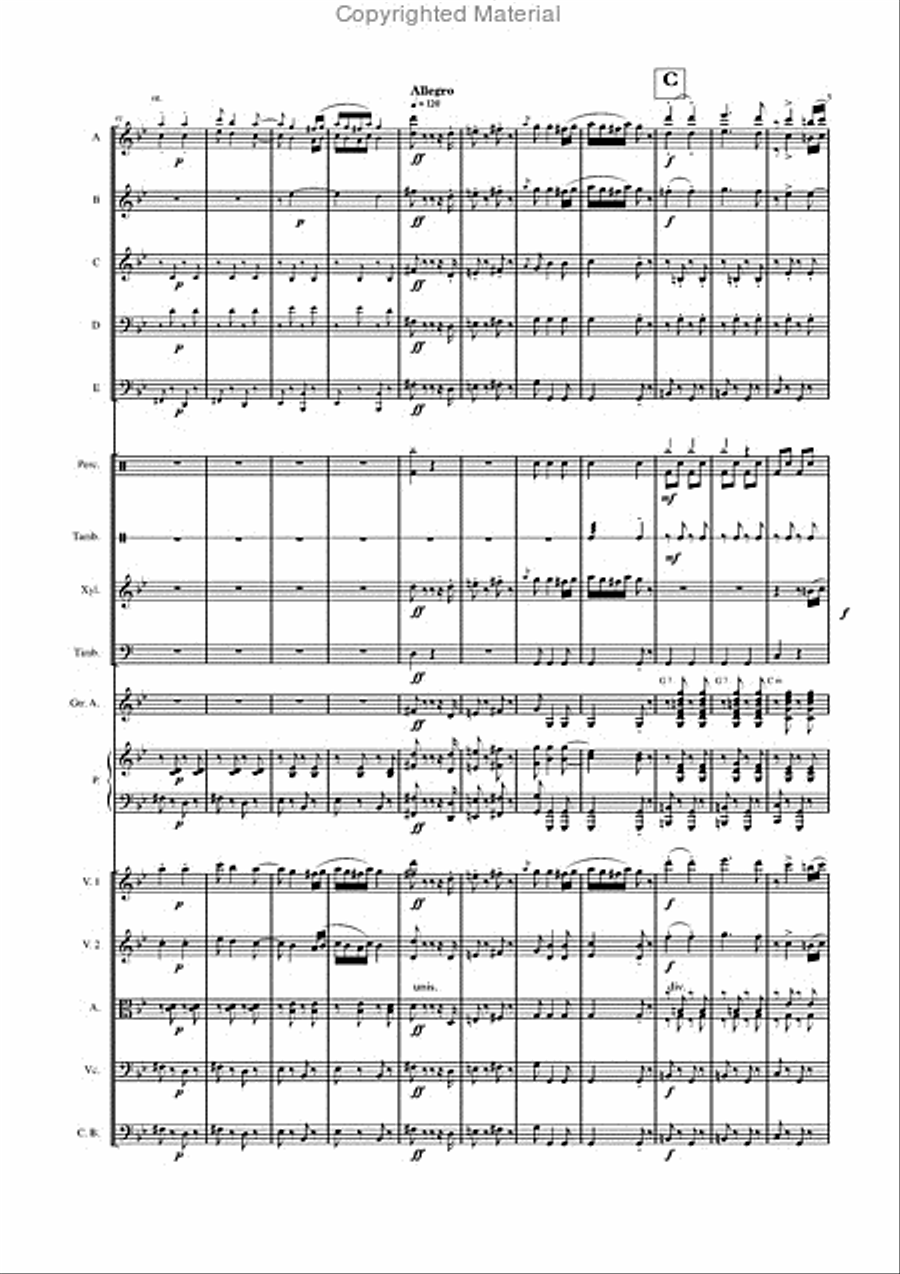 Danse hongroise n°5 Danse hongroise n°5 Orchestra scores gallery preview page 6