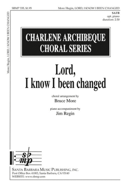 Lord, I Know I Been Changed - SATB Octavo image number null