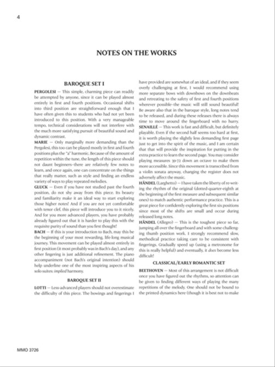 The Cello Soloist – Classic Solos for Cello and Piano Piano Accompaniment scores gallery preview page 2
