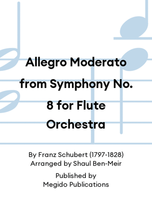 Allegro Moderato from Symphony No. 8 for Flute Orchestra