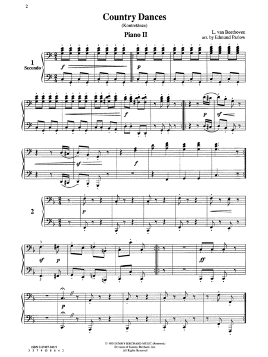 Country Dances Small Ensemble scores gallery preview page 4