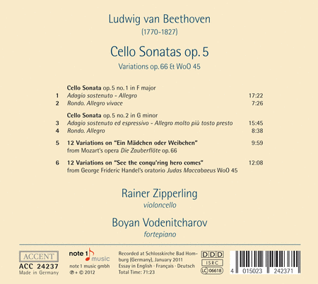 Cello Sonatas