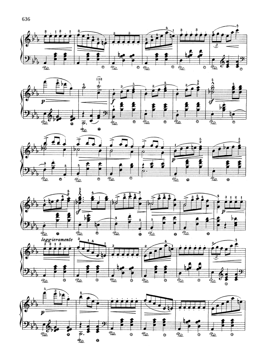 Grand valse brillante in E-flat Major, Op. 18 Piano Solo scores gallery preview page 2