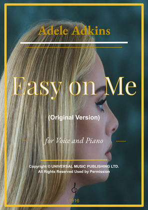 Book cover for Easy On Me