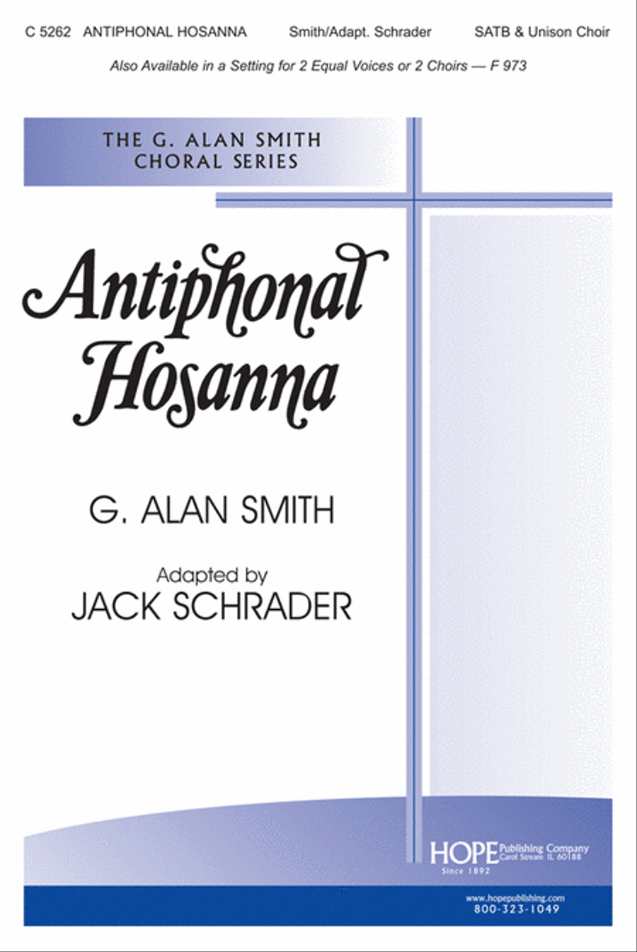 Antiphonal Hosanna 2-Part - Sheet Music