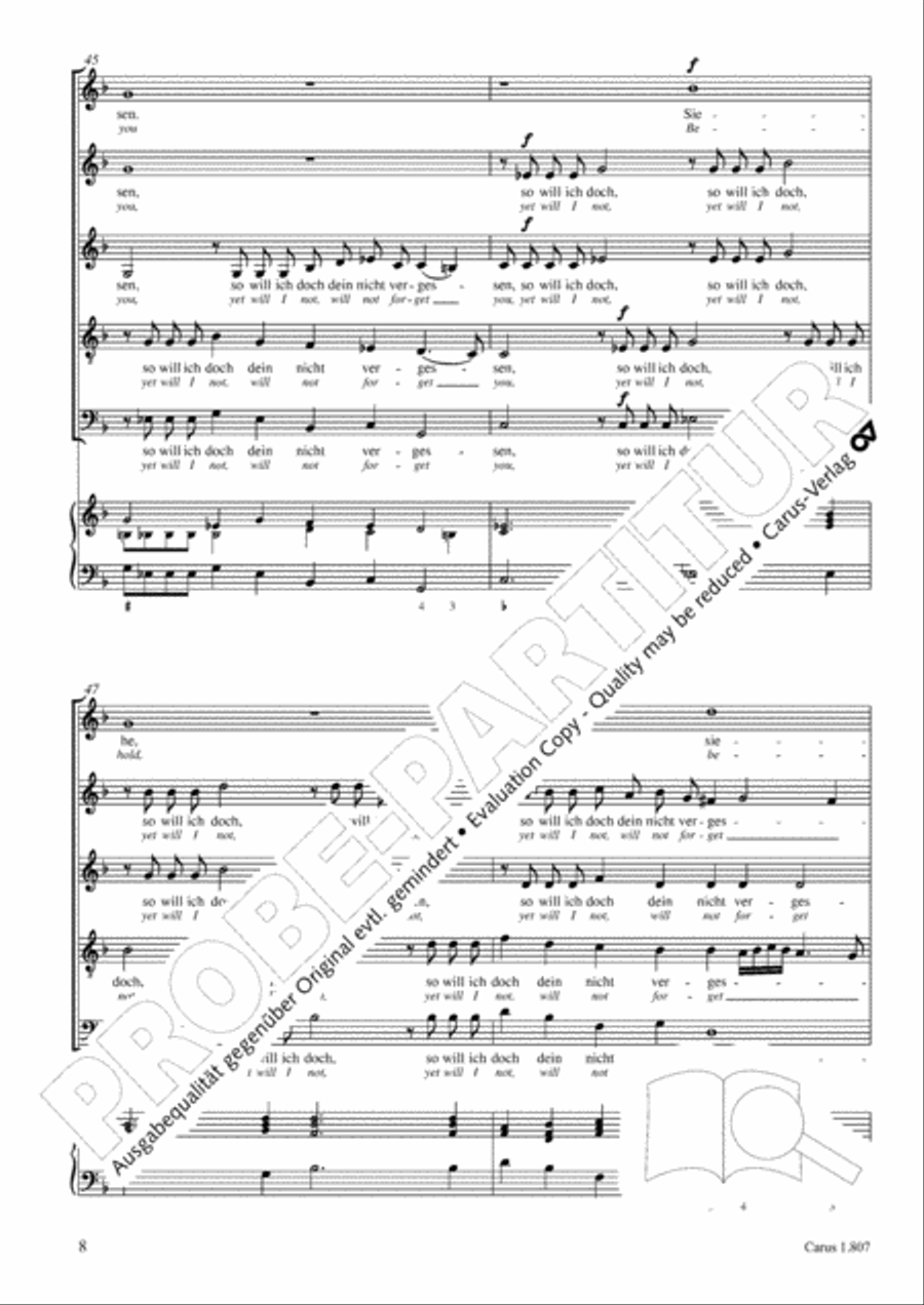 Zion said (Zion spricht) SSATB scores gallery preview page 9