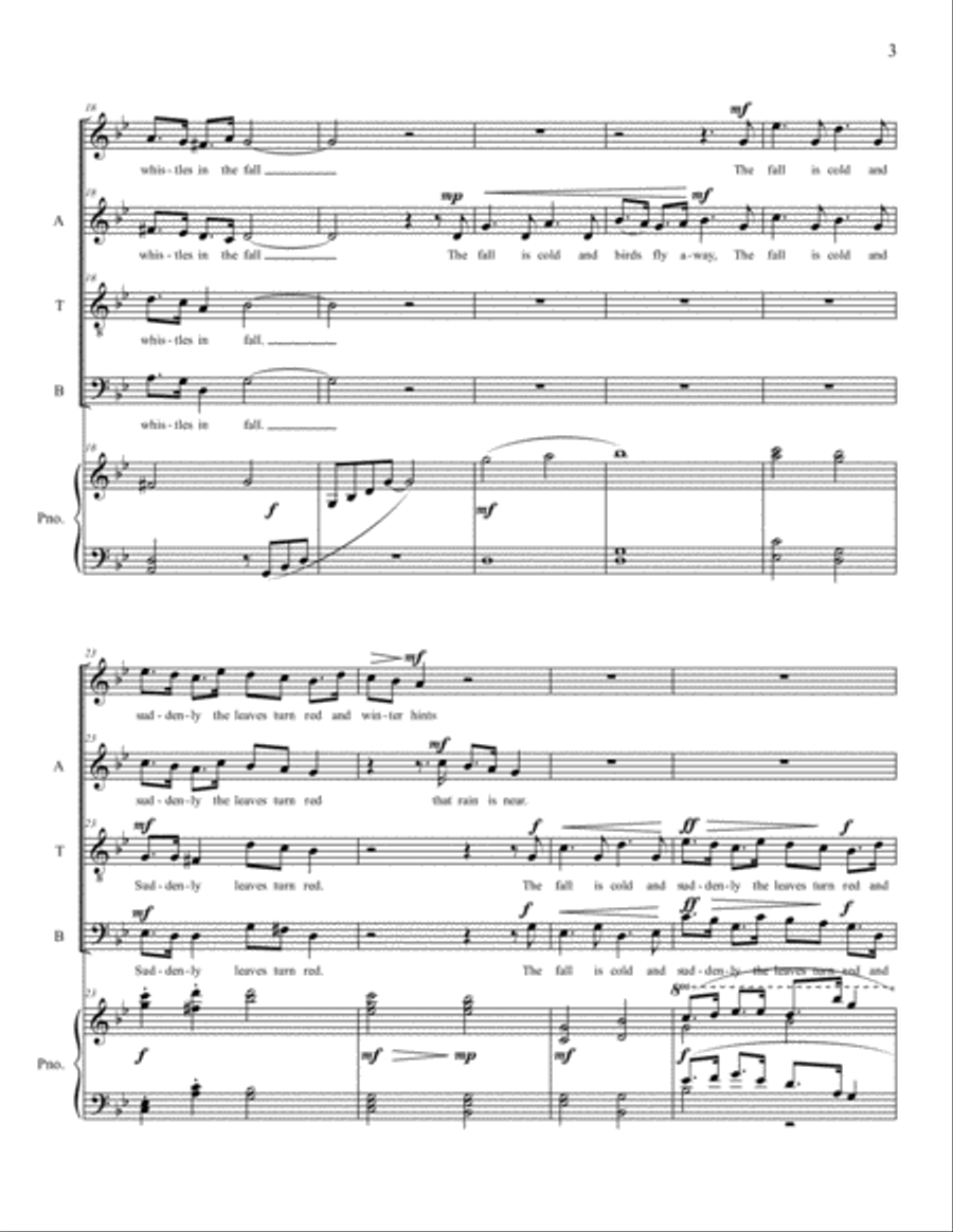 The Wind 4-Part scores gallery preview page 3