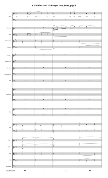 The Seven Noels - Full Score