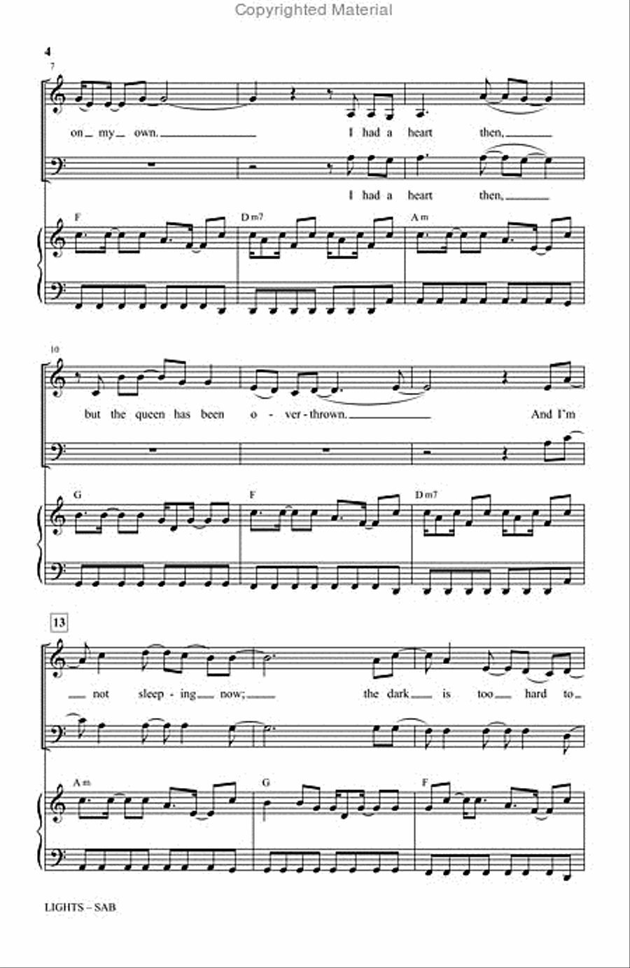 Lights 3-Part scores gallery preview page 4