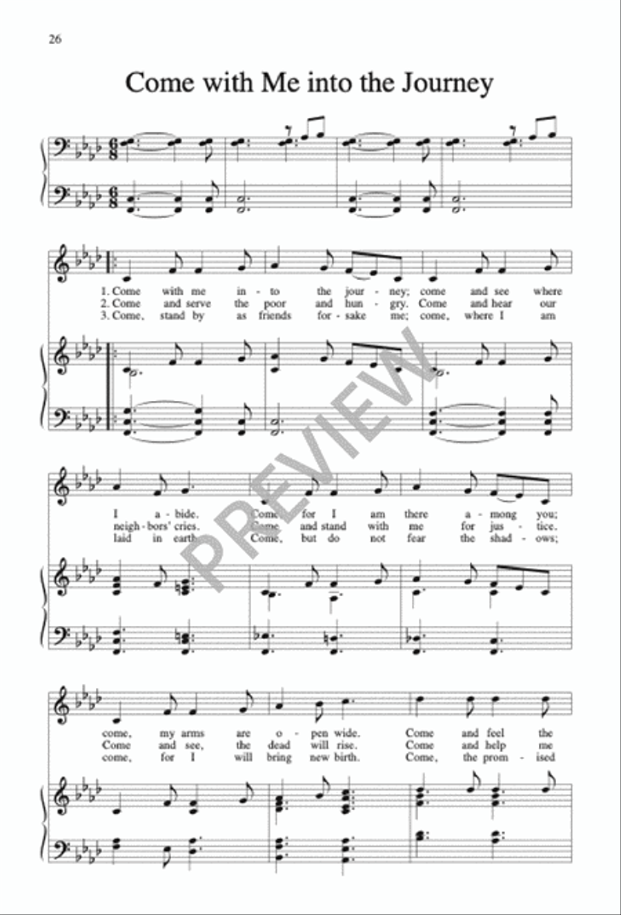 Sing No Empty Alleluias Sacred scores gallery preview page 24