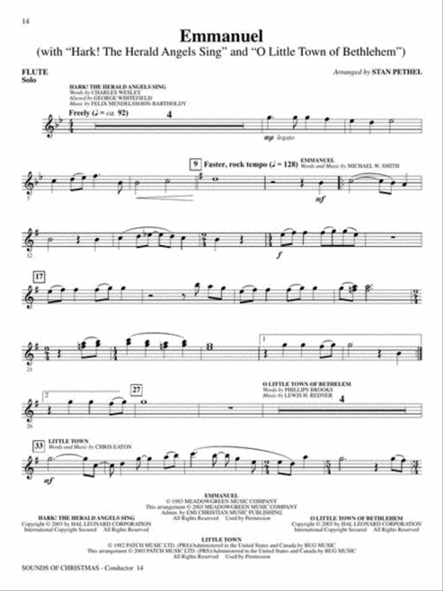 Sounds of Christmas Sounds of Christmas Flute scores gallery preview page 6