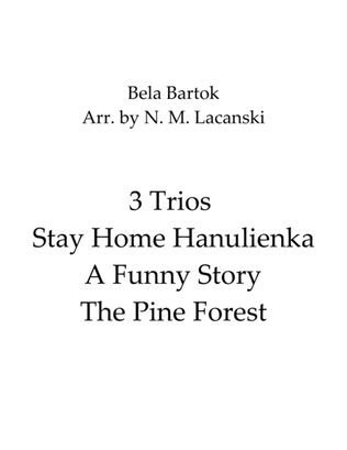 3 Trios Stay Home Hanulienka A Funny Story The Pine Forest