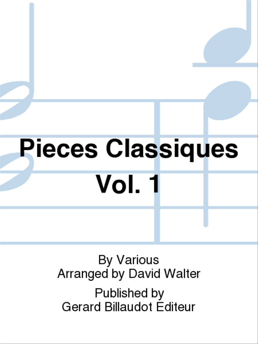 Pieces Classiques Vol. 1 Pieces Classiques Vol. 1 Oboe Solo scores gallery preview page 1