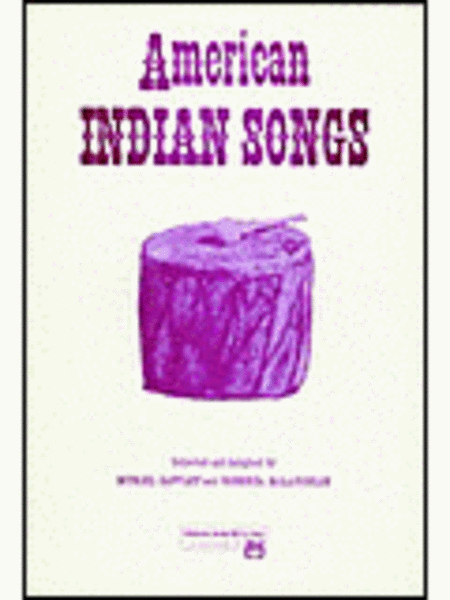 American Indian Songs - Book