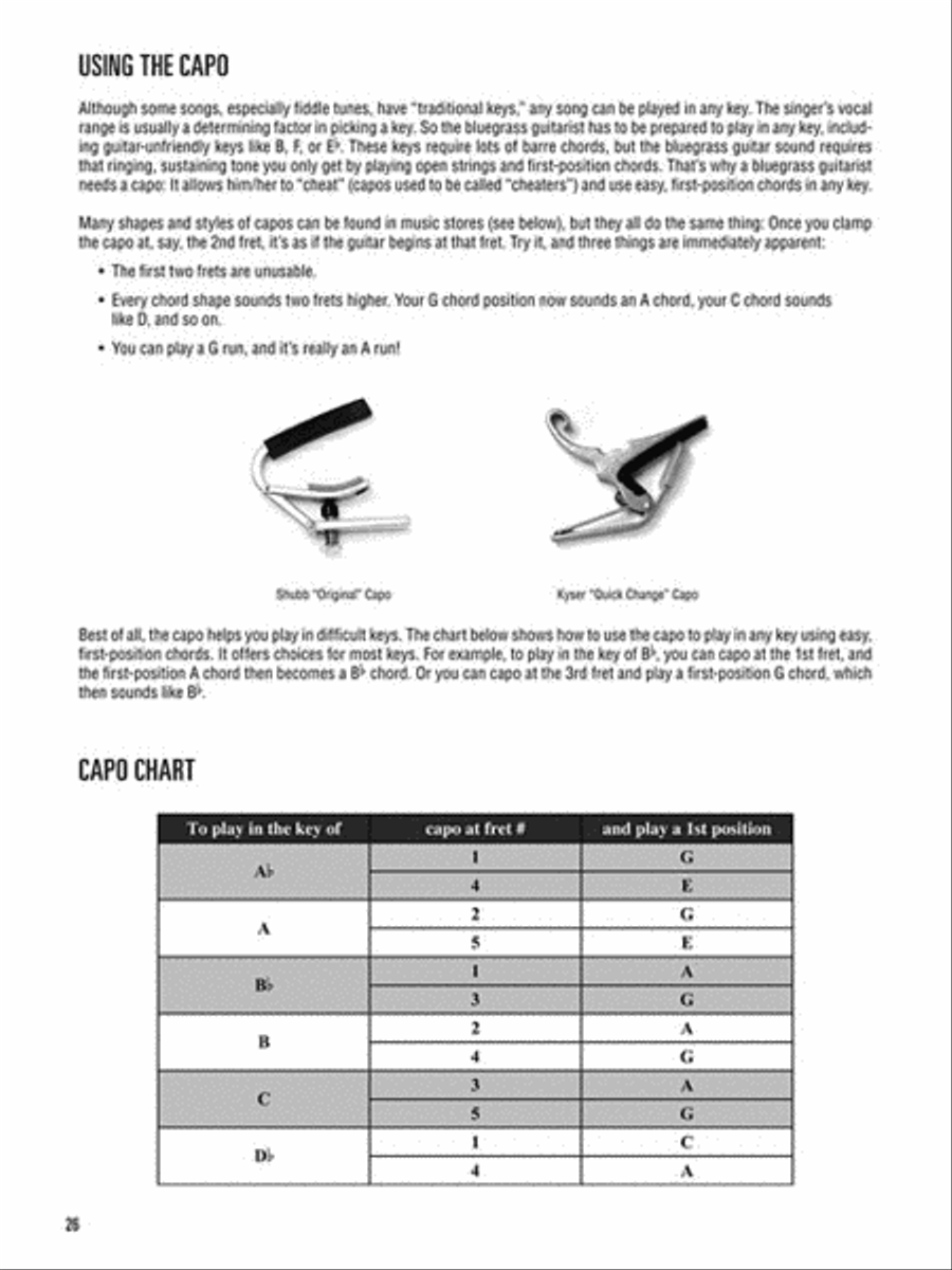 Hal Leonard Bluegrass Guitar Method Acoustic Guitar scores gallery preview page 5