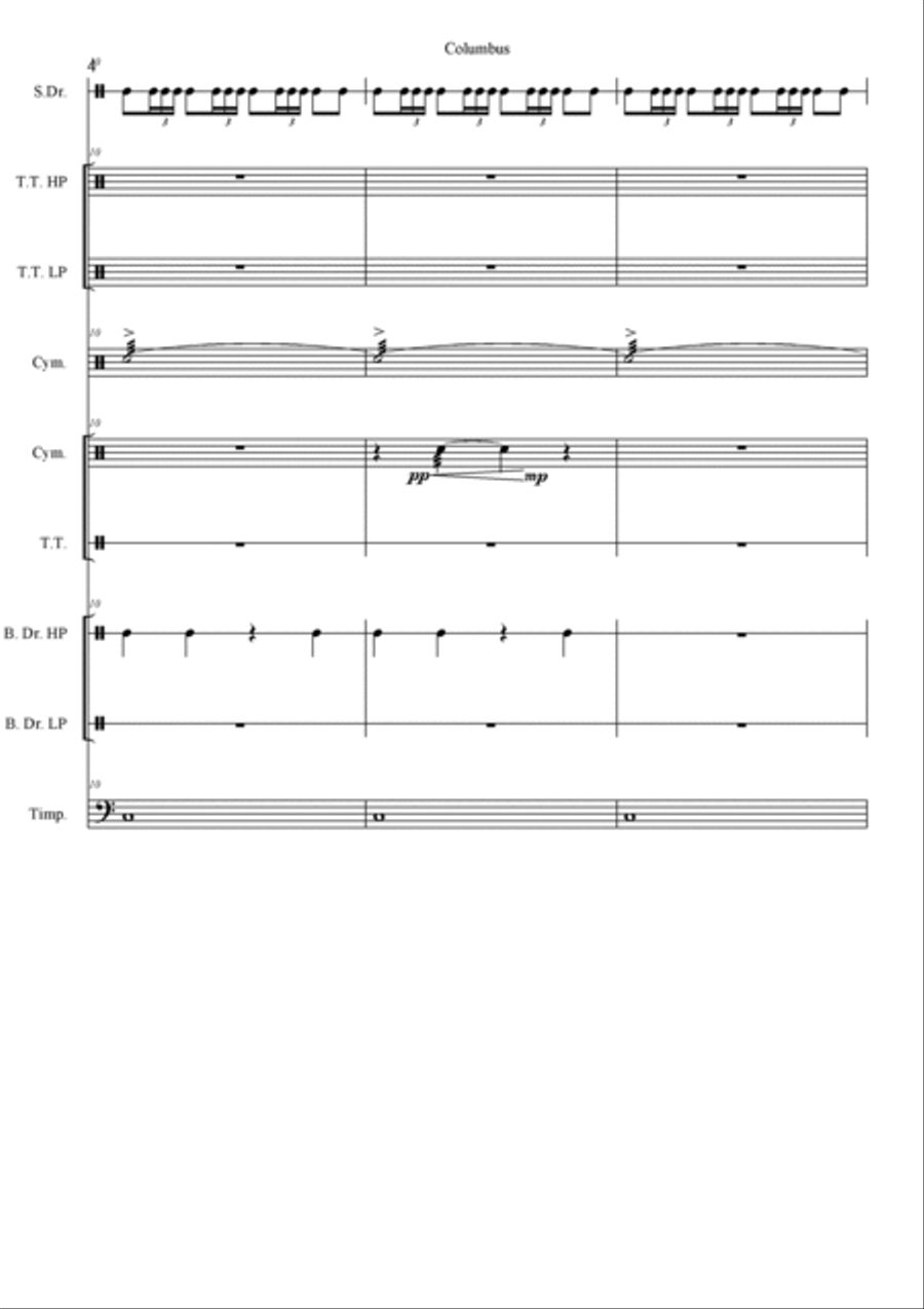 Columbus School and Community scores gallery preview page 5