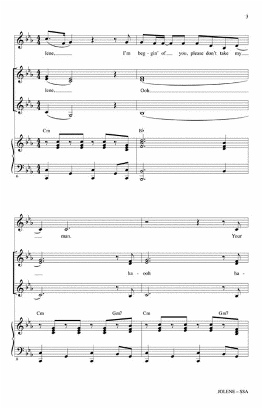 Jolene Jolene SSA scores gallery preview page 3
