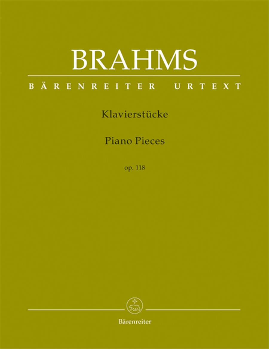 Klavierstuecke op. 118 Piano Solo scores gallery preview page 1