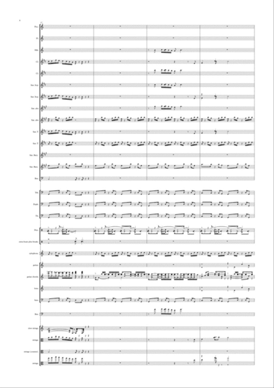 The Power Of The Magic The Power Of The Magic Large Ensemble scores gallery preview page 4