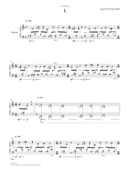 Ritmico, Piano piece no. 4