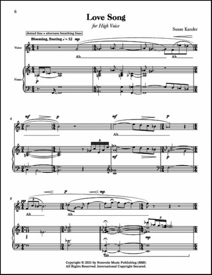 First Person, Second Person, Third Person Singular: Volume 1 High Voice scores gallery preview page 5