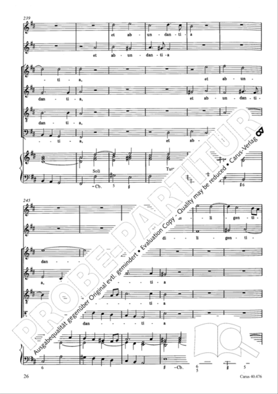 Psalm 121 (Laetatus sum) SA scores gallery preview page 27