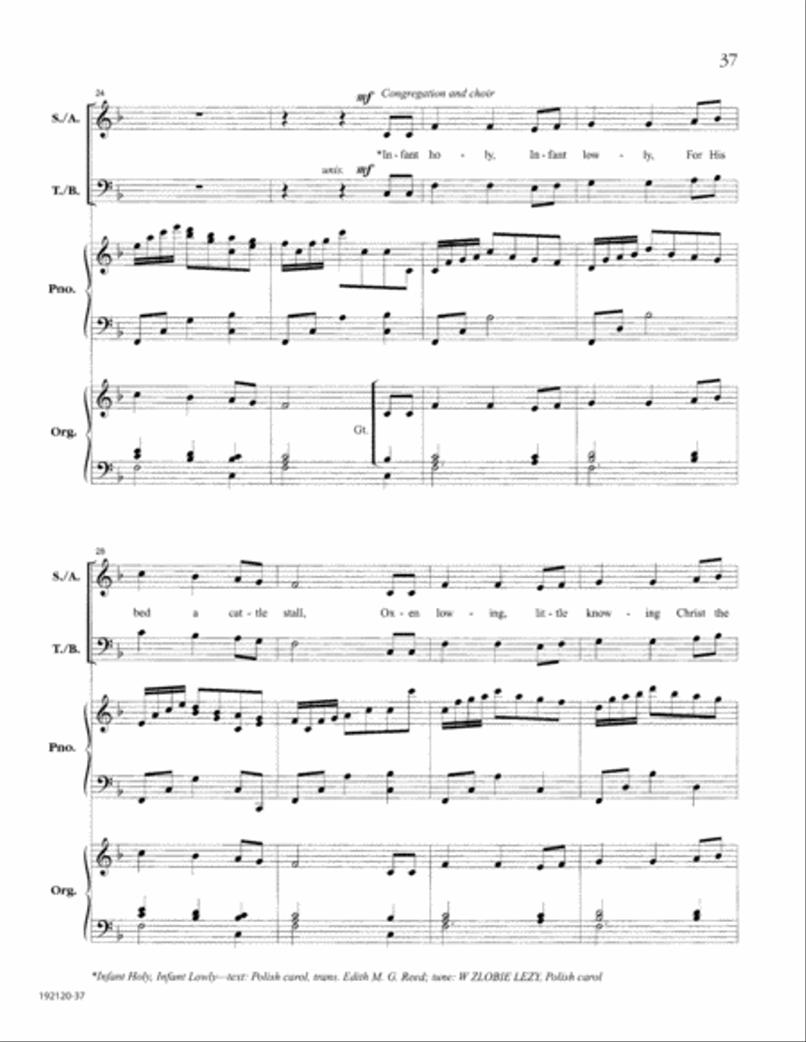 Let the People Sing at Christmas 4-Part scores gallery preview page 41