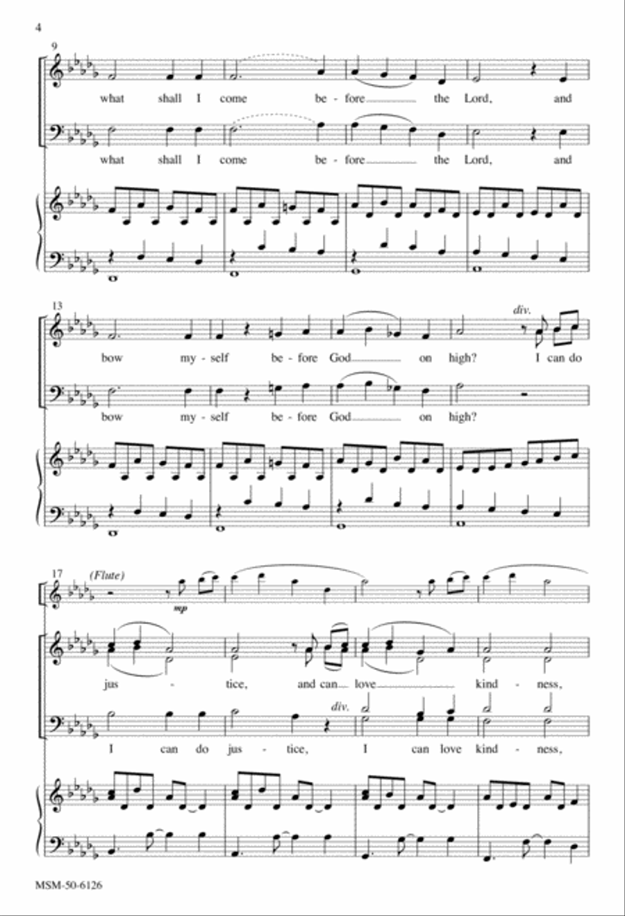 To First Seek the Kingdom 4-Part scores gallery preview page 2
