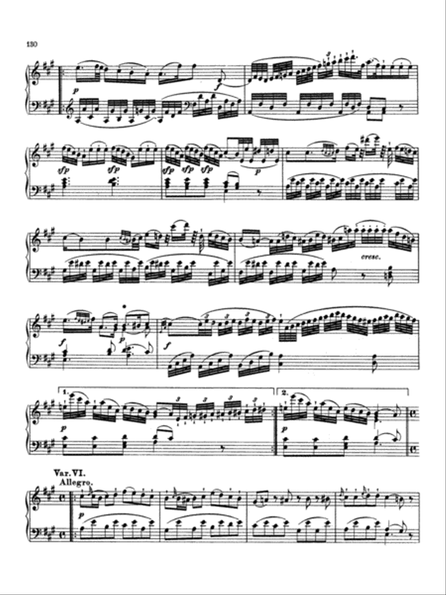 Mozart: Sonatas (Urtext) Piano Solo scores gallery preview page 6