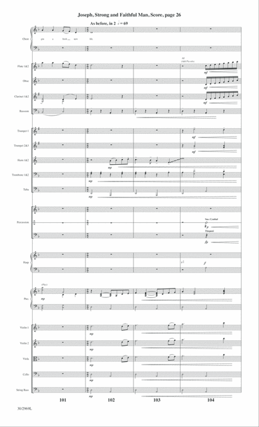 The Heart of Christmas - Full Score Choir scores gallery preview page 96