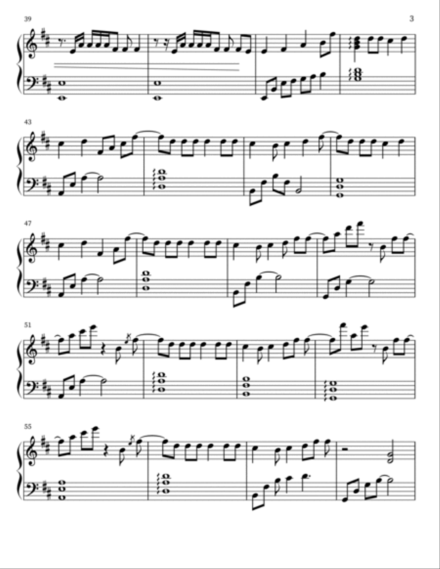 Good Luck, Babe! Piano scores gallery preview page 3