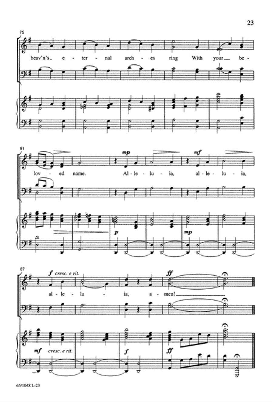 The Light of the World The Light of the World 4-Part scores gallery preview page 25