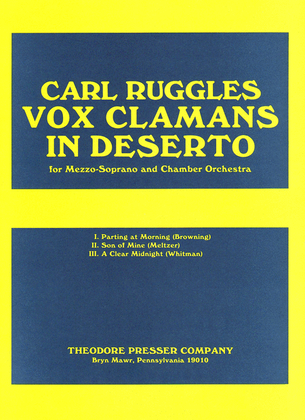 Vox Clamans In Deserto
