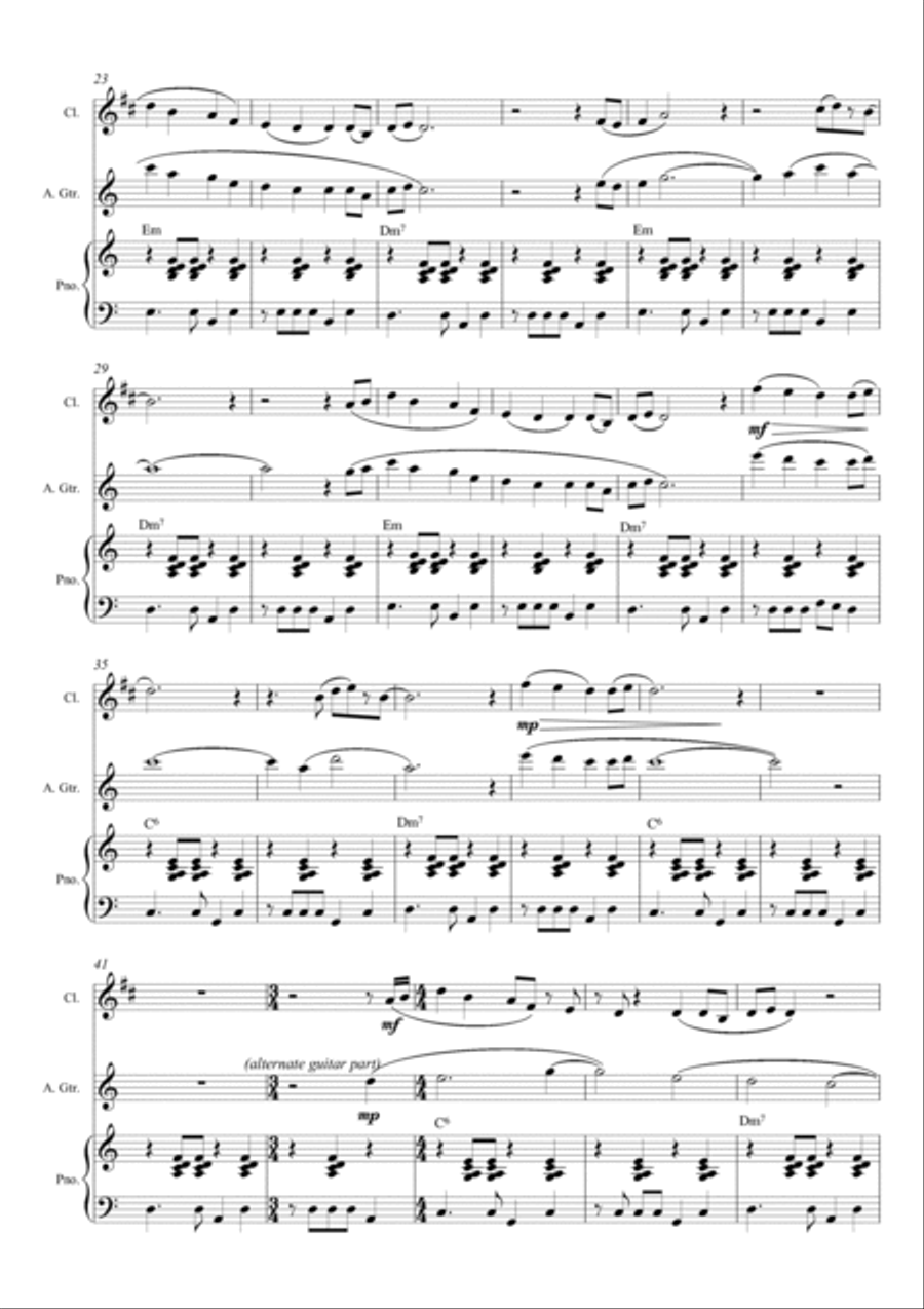 Gone Surf'in Gone Surf'in Small Ensemble scores gallery preview page 2