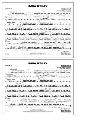 Baba O'Riley (arr. Matt Conaway) - Snare Drum