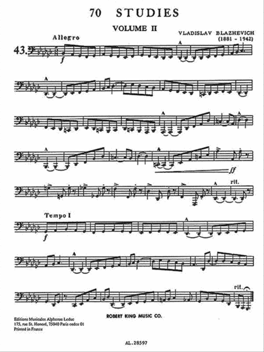 Blazevich tuba clearance