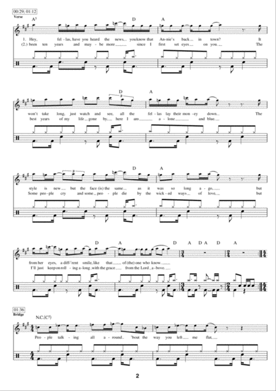 Heartbreaker Drums scores gallery preview page 2