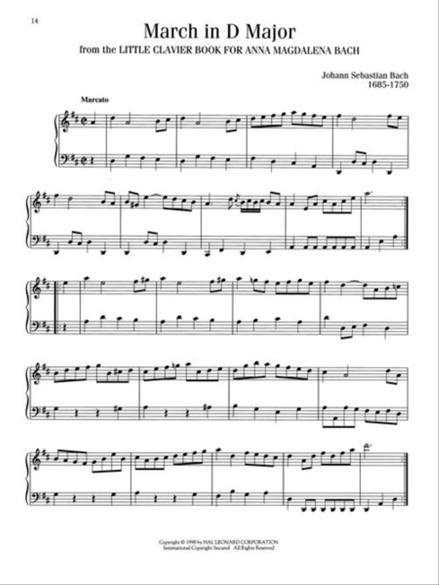 Great Easier Piano Literature Piano Solo scores gallery preview page 12