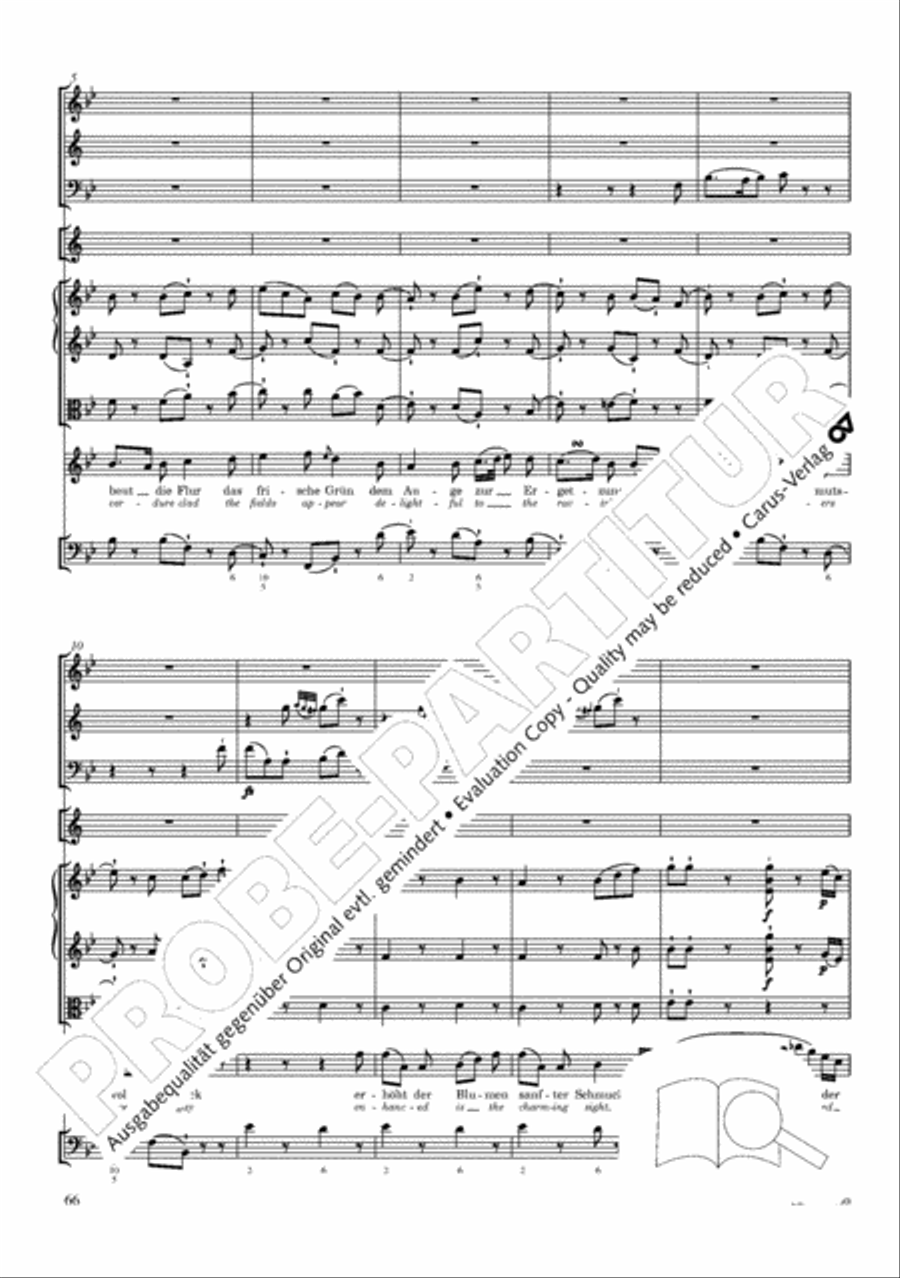 The Creation (Die Schopfung) 4-Part scores gallery preview page 86