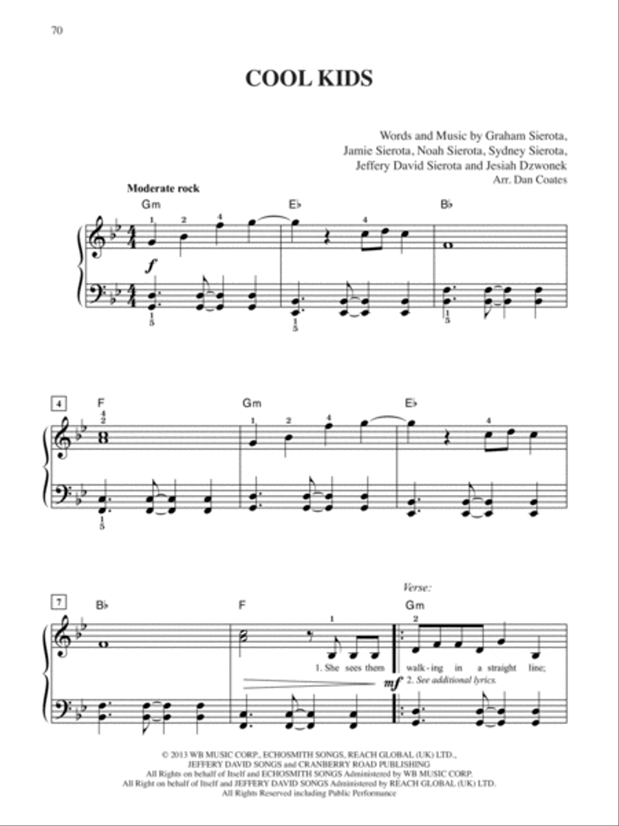 2015 Greatest Pop & Movie Hits Easy Piano scores gallery preview page 4