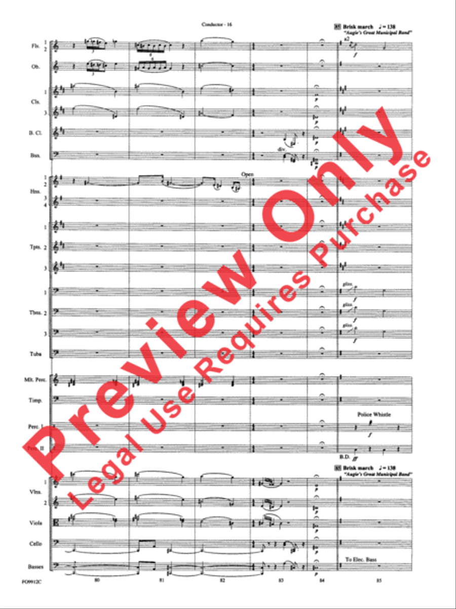 Selections from Star Wars: Episode I The Phantom Menace Full Orchestra scores gallery preview page 62