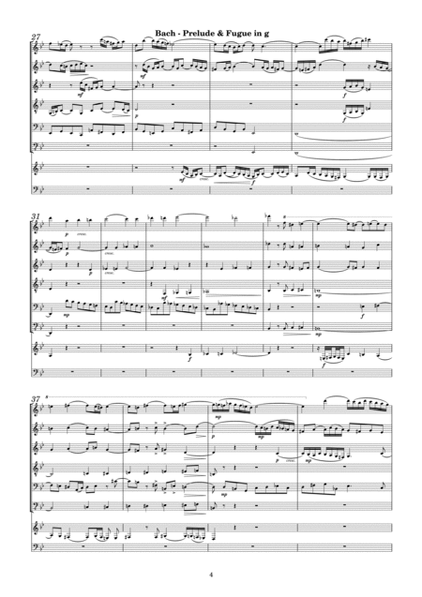 Fantasia and Fugue in g minor