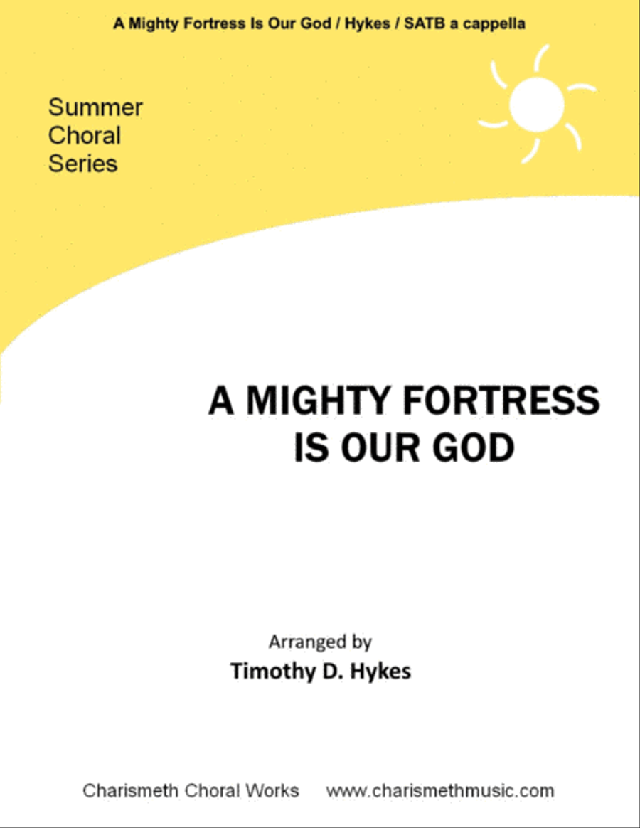 A Mighty Fortress Is Our God 4-Part scores gallery preview page 1