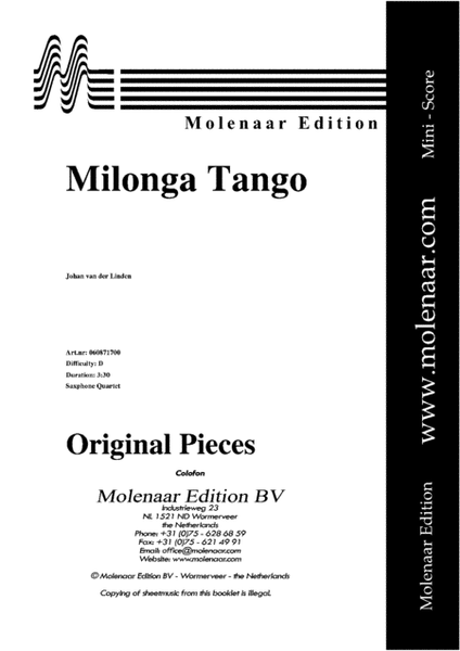 Milonga Tango