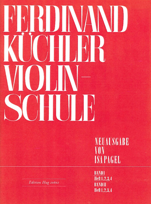 Book cover for Violinschule Band 1 Heft 3