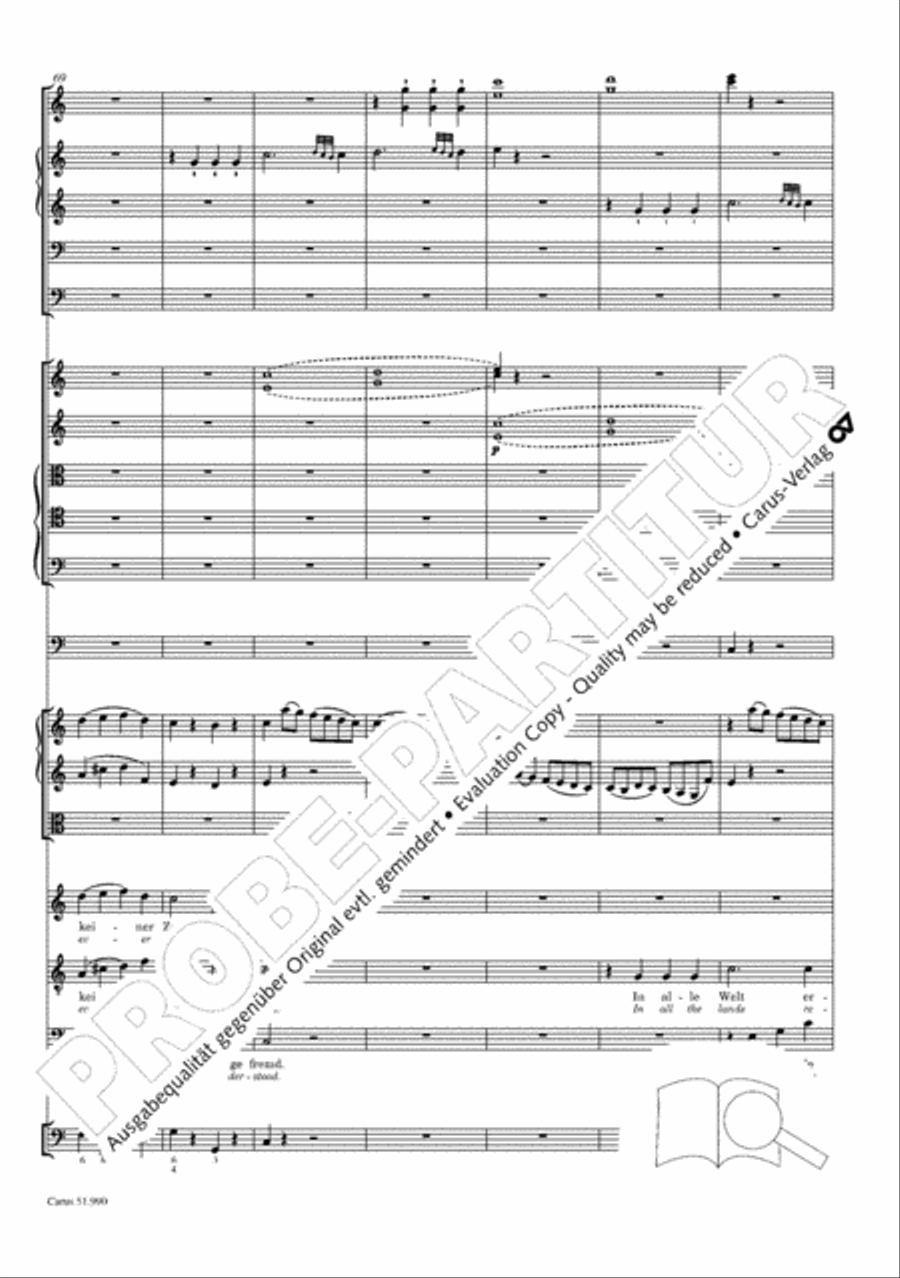 The Creation (Die Schopfung) 4-Part scores gallery preview page 123