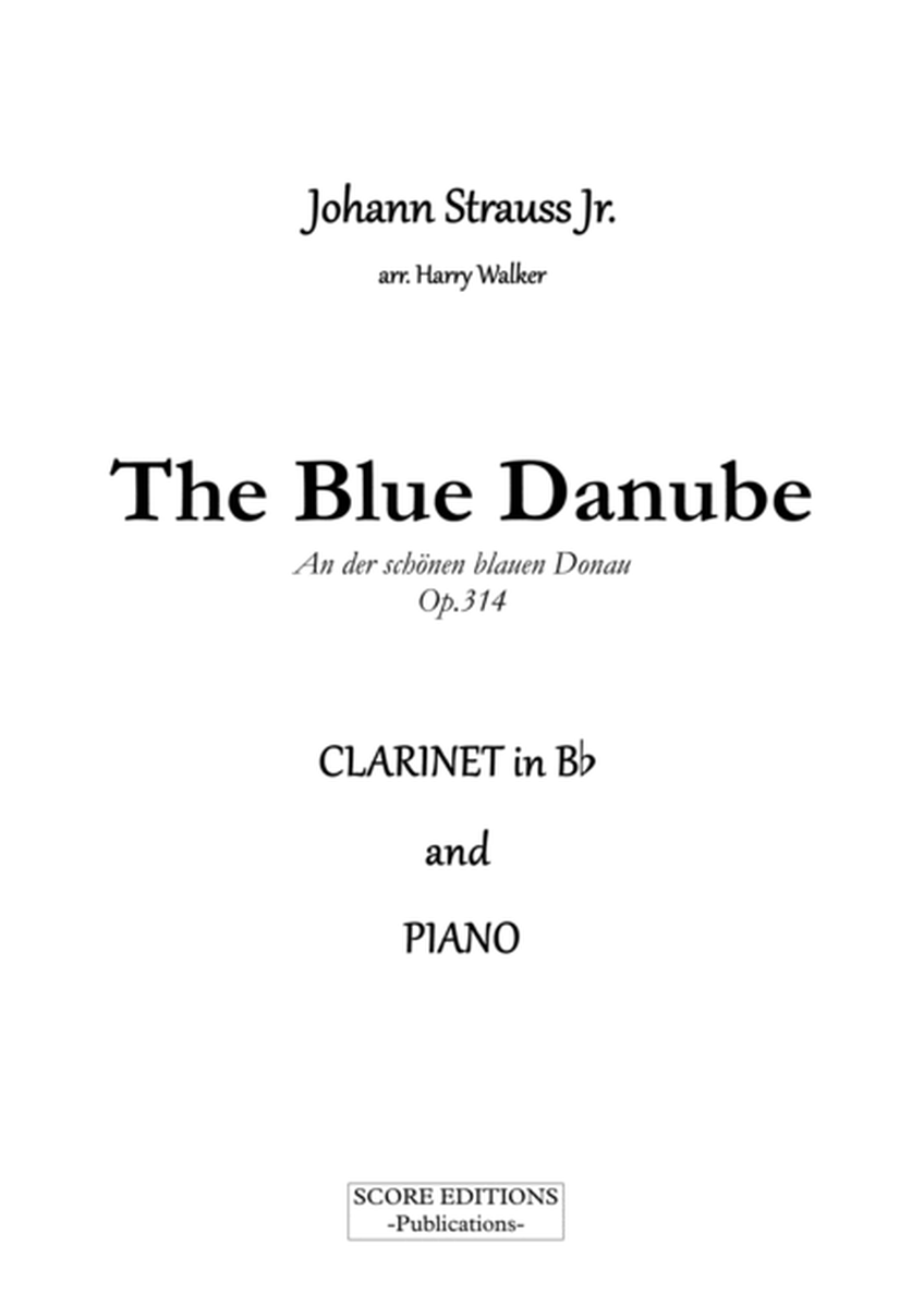 The Blue Danube (Johann Strauss II) for Clarinet in Bb and Piano image number null