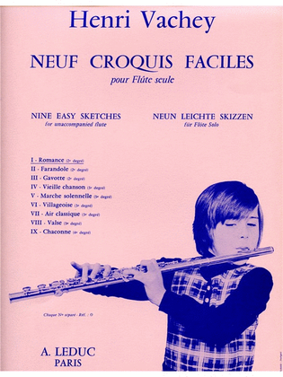 Book cover for Romance (flute Solo)