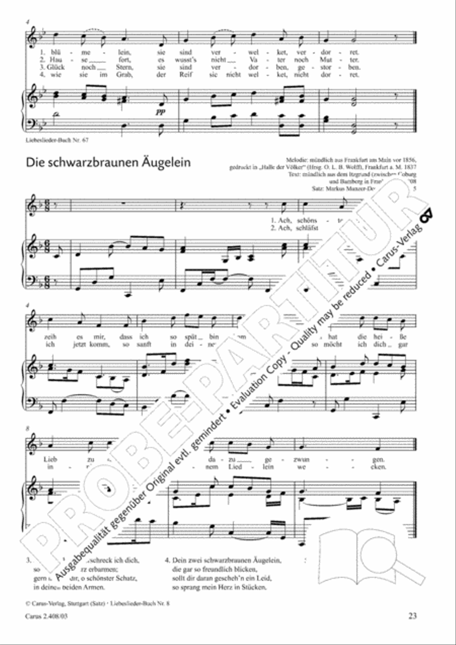 Love songs. Collection for voice & piano. 80 arrangements for weddings and celebrations Voice scores gallery preview page 17